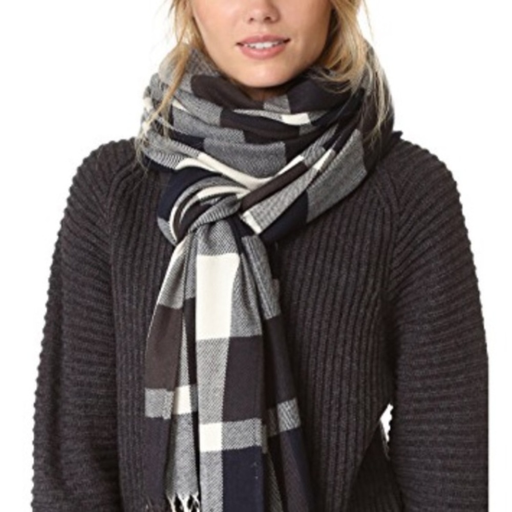 Plaid  Scarf - NWT